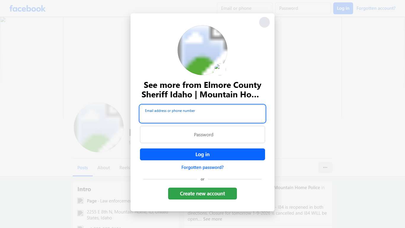Elmore County Sheriff Idaho | Mountain Home ID | Facebook